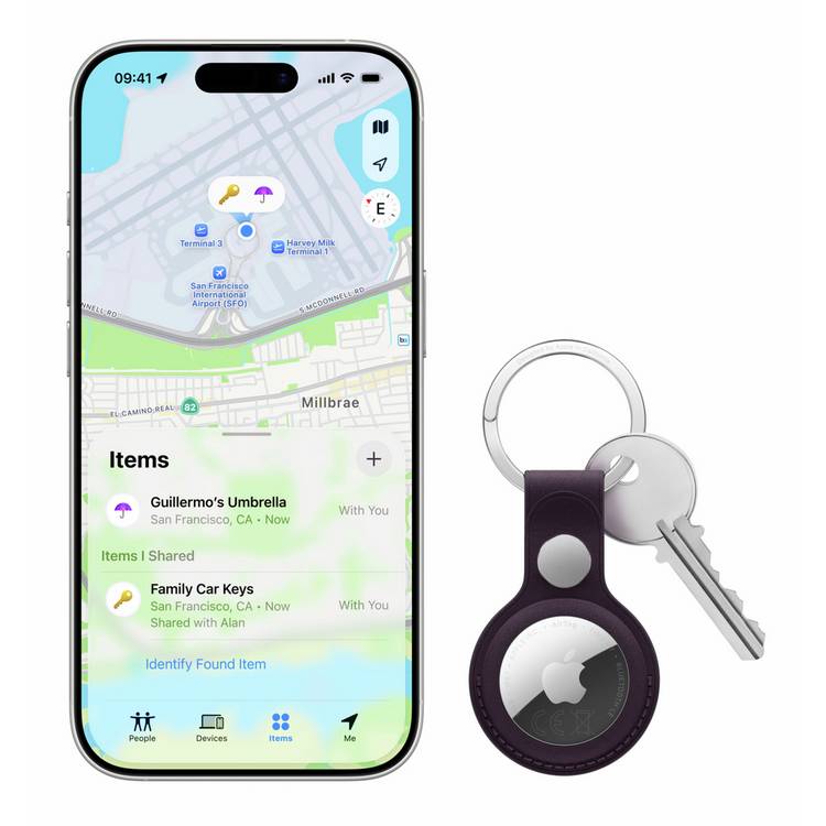 Apple AirTag 2nd generation 1 pack - British product