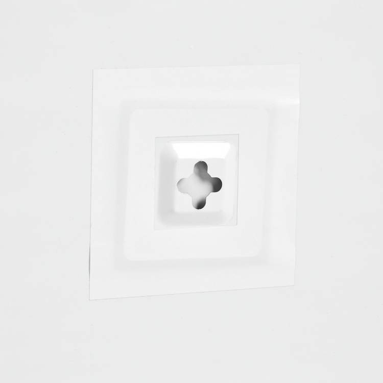 Argos Home white drilled bathroom wall mirror 45x30cm, UK version