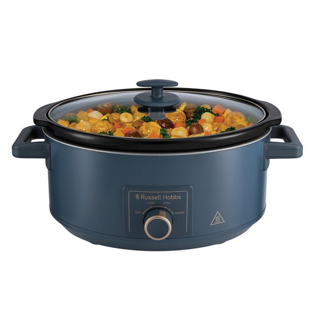 Russell Hobbs slow cooker soft navy 7L - British product