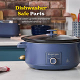 Russell Hobbs slow cooker soft navy 7L - British product