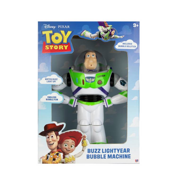 Buzz Lightyear bubble machine from Toy Story - British product
