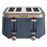 Russell Hobbs Bronte 4 slice toaster soft navy, UK version