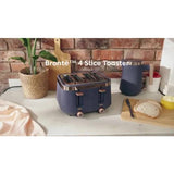 Russell Hobbs Bronte 4 slice toaster soft navy, UK version