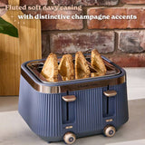 Russell Hobbs Bronte 4 slice toaster soft navy, UK version