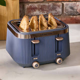 Russell Hobbs Bronte 4 slice toaster soft navy, UK version