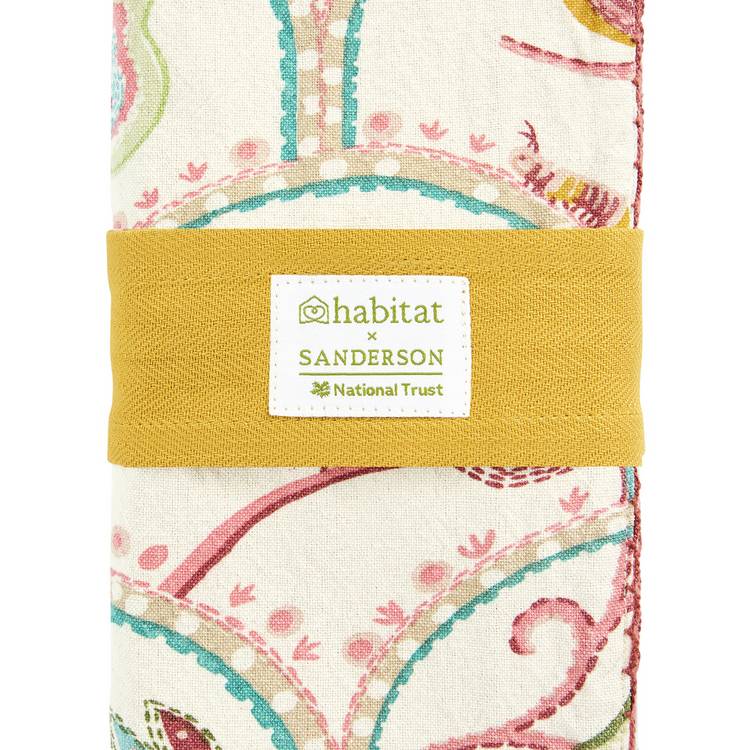 Sanderson National Trust placemats Harvest Fruits cotton (British brand)