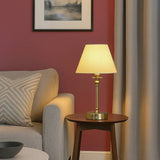 Argos Searchlight Metal Rechargeable LED Table Lamp - Brass & White- Buy online at McGrocer