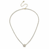 Liars & Lovers crystal flower necklace (British brand)