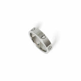 Argos Revere Freedom Stainless Steel Heart Ring, Silver Tone, Small- Buy online at McGrocer