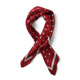 Argos Freedom White Polka Dot Red Headscarf- Buy online at McGrocer