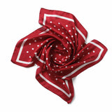 Freedom red polka dot headscarf retro style, UK version