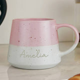 Argos Personalised Message Name Only Ceramic Mug Pink 370ml- Buy online at McGrocer