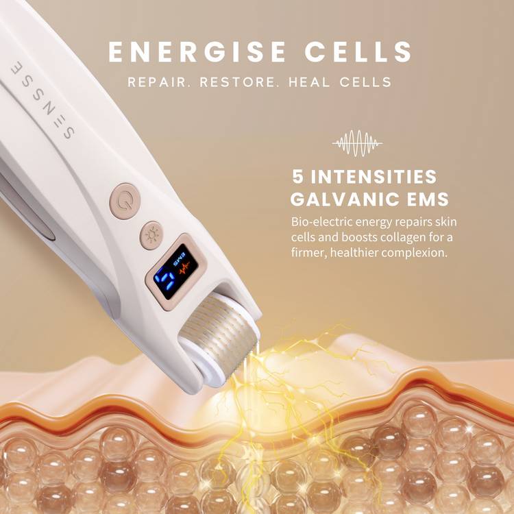 Sensse MicroGlo 3-in-1 skincare device (British brand)