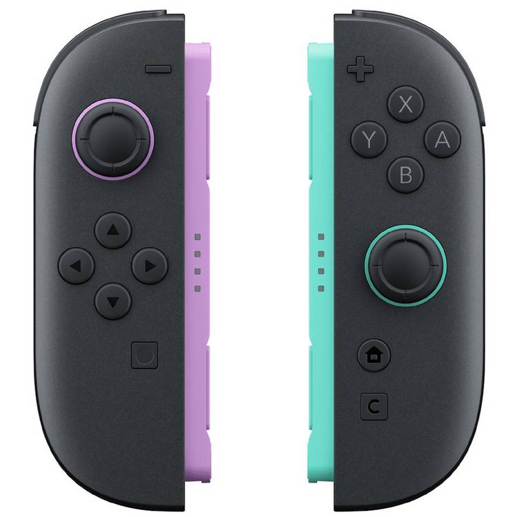 Nintendo Joy-Con 2 controller pair Purple & Green, UK version