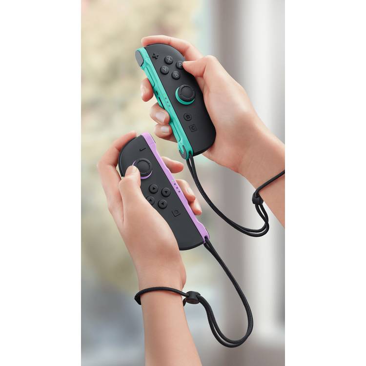 Nintendo Joy-Con 2 controller pair Purple & Green, UK version