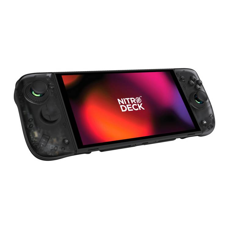 CRKD Nitro Deck 2 Smoke Black Edition gaming controller - British product
