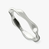 Revere sterling silver bamboo ring small, imported from the UK