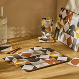 Argos Argos Home Geo Corkback Set of 4 Placemats and Coasters- Buy online at McGrocer