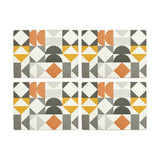 Argos Home Geo Corkback placemat coaster set, UK version