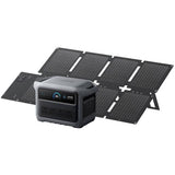 Anker SOLIX C2000 Gen 2 power station with PS60 solar panel 2048Wh, imported from the UK