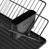 Argos Home black X-shaped dish rack, imported from the UK