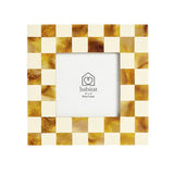 Habitat checkered resin picture frame 5x5 inches, imported from the UK