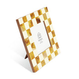 Habitat checkered resin picture frame 5x5 inches, imported from the UK