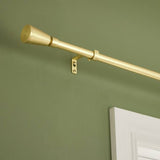 Argos Argos Home Extendable Metal Trumpet Gold Curtain Pole 165-300cm- Buy online at McGrocer