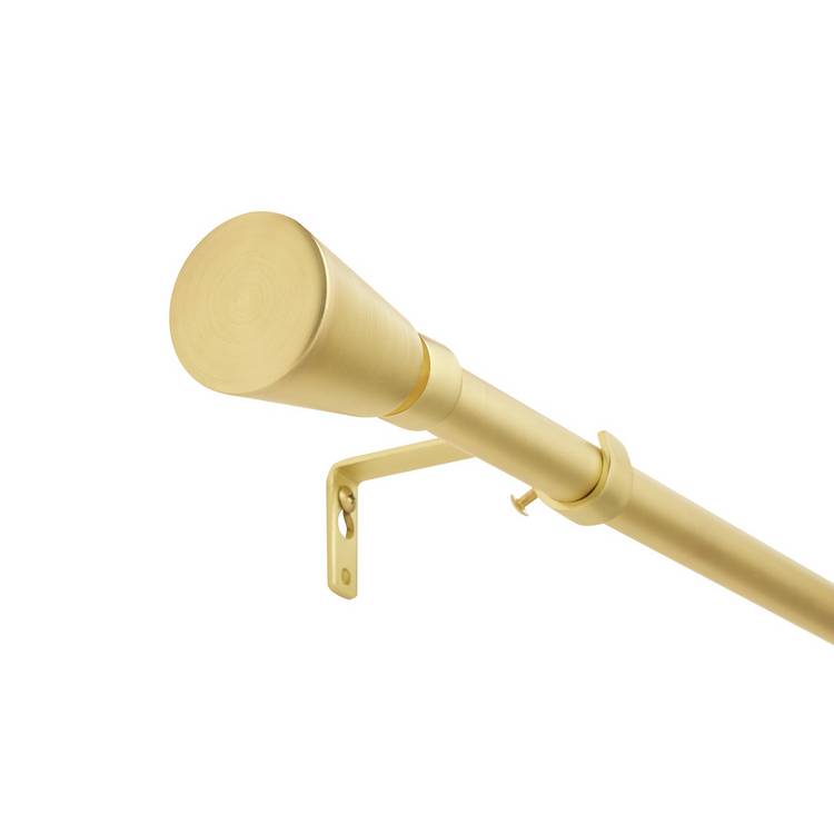 Argos Home extendable gold curtain pole 165-300cm - British product