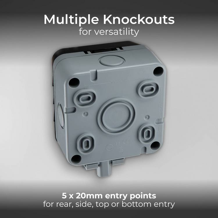 BG Electrical outdoor switched socket (British brand)