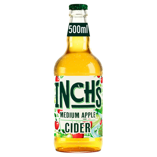 Inch's Medium Apple Cider Bottle 500ml All spirits & liqueurs Sainsburys   