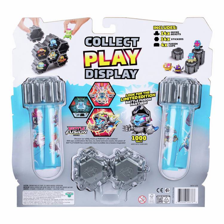 MrBeast Lab Mega Lab mystery micro beasts 14-pack, UK version