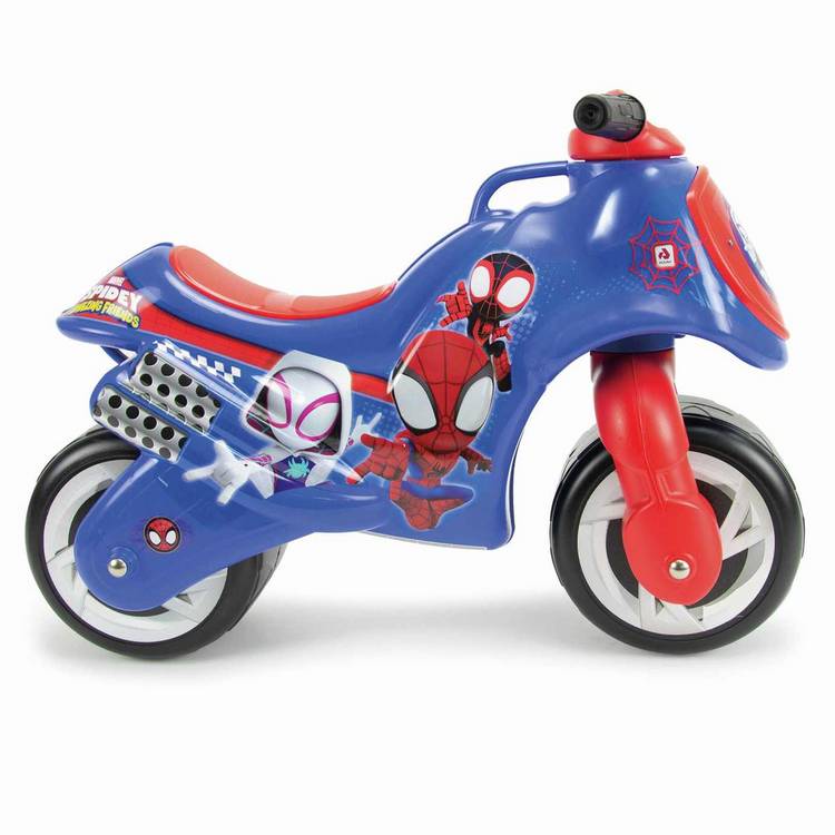 Injusa Spiderman ride on learning bike - British product