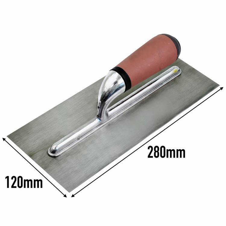 Rolson Smooth Plastering Trowel with steel blade, imported from the UK
