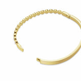Rosefield gold plated crystal bangle 6cm (British brand)