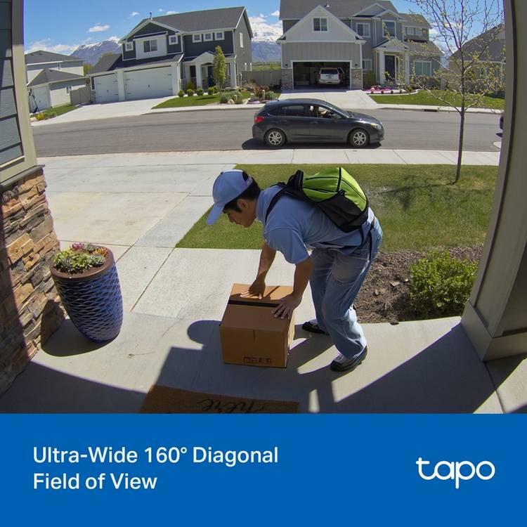 Tapo TD20 2K video doorbell (British brand)
