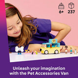 LEGO Friends Pet Accessories Van toy 42678 with mini dolls (British brand)