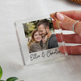 Argos Personalised Message Photo Upload Small Glass Ornament- Buy online at McGrocer