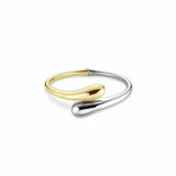 Argos Rosefield Gold & Rhodium Plated Dome Contraries Bangle, 6cm- Buy online at McGrocer