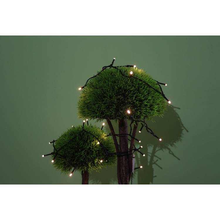 Argos Home solar string lights with 200 warm white LEDs - British product