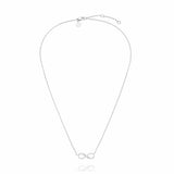 Rosefield infinity crystal pendant necklace with 18in chain - British product