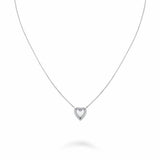 Argos Rosefield Silver Plated Puffy Heart Pendant Necklace 46cm- Buy online at McGrocer