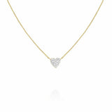 Argos Rosefield 14ct Gold Plated Pave Crystal Heart Necklace- Buy online at McGrocer