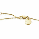 Rosefield gold plated heart necklace 46cm, UK version