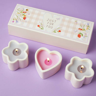 Argos Widdop Love Life Mini Candle Gift Set of 3 Just For You- Buy online at McGrocer
