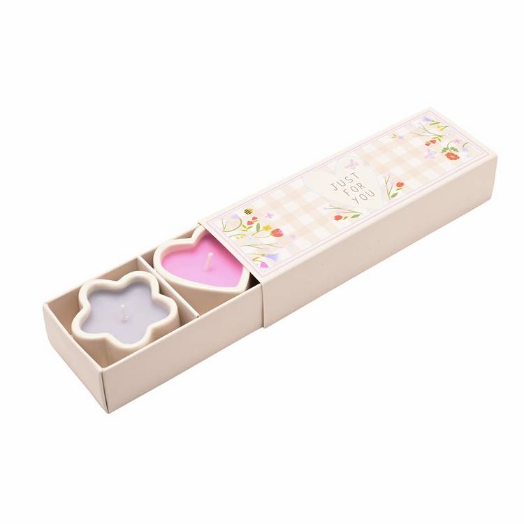 Widdop Love Life candle gift set of three - British product