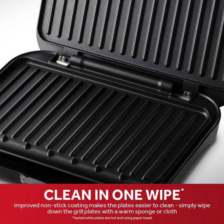 George Foreman medium health fit grill with non-stick plates (British brand)