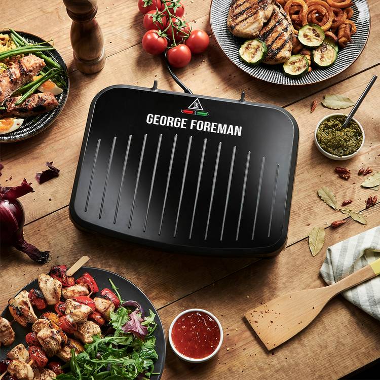 George Foreman medium health fit grill with non-stick plates (British brand)