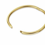 Rosefield gold stainless steel bangle 4mm - British product
