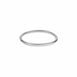 Rosefield stainless steel plain bangle 4mm - British product